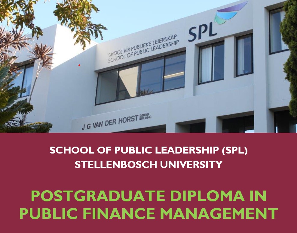 Postgraduate Diploma in Public Finance Management Postgraduate Diploma in Public Finance Management